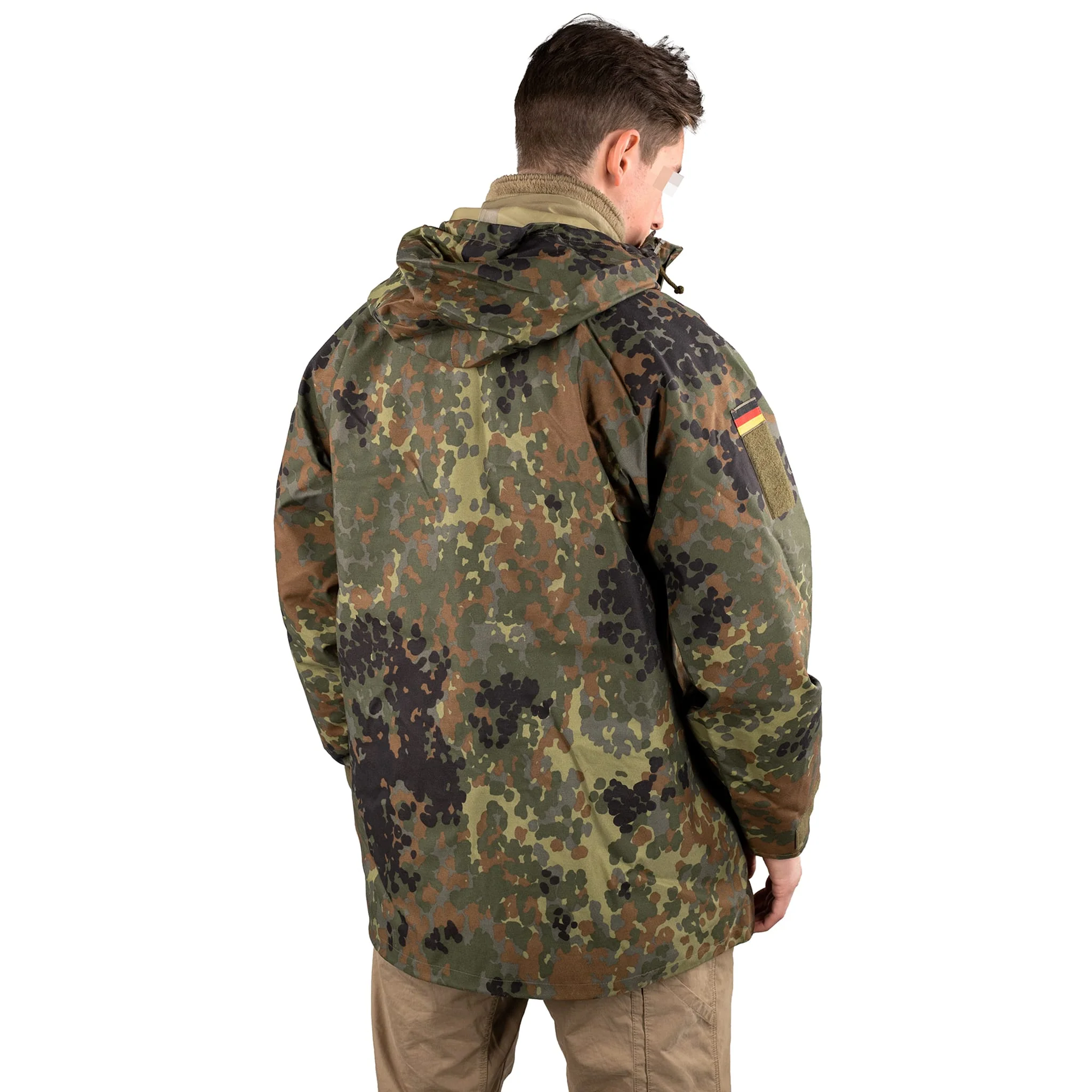 Bundeswehr Hardshell Flecktarn Parka - Image 3